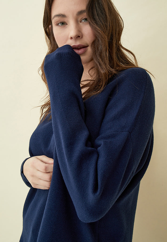 Peppercorn PCRosalia Knit Pullover Pullover 5270 Black Iris
