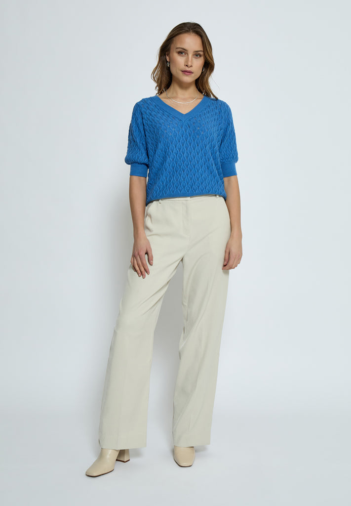 Peppercorn PCRosalia Knit T-Shirt T-Shirt 2993 Marina Blue