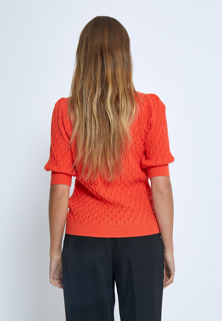 Peppercorn PCRosalia Knit T-Shirt T-Shirt 4071 GRENADINE