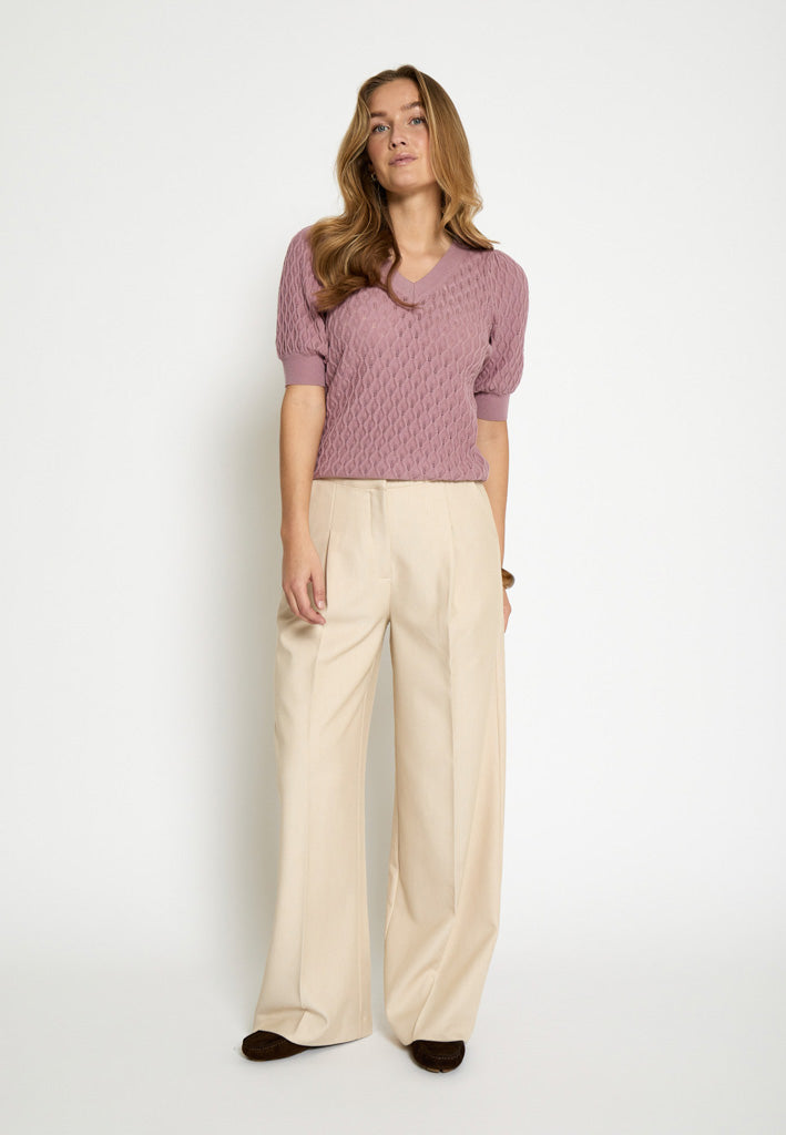 Peppercorn PCRosalia Knit T-Shirt T-Shirt 4458 Ash Rose