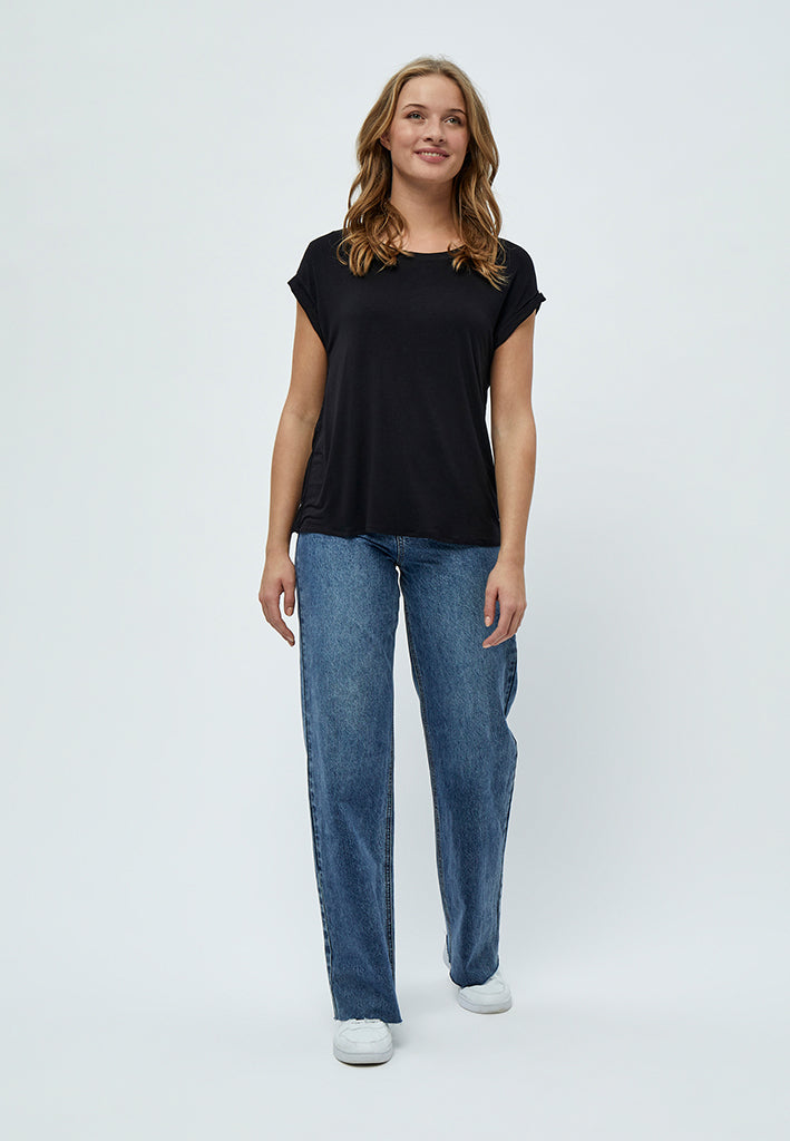 Peppercorn PCRosalinda Malucca T-Shirt T-Shirt 9000 Black