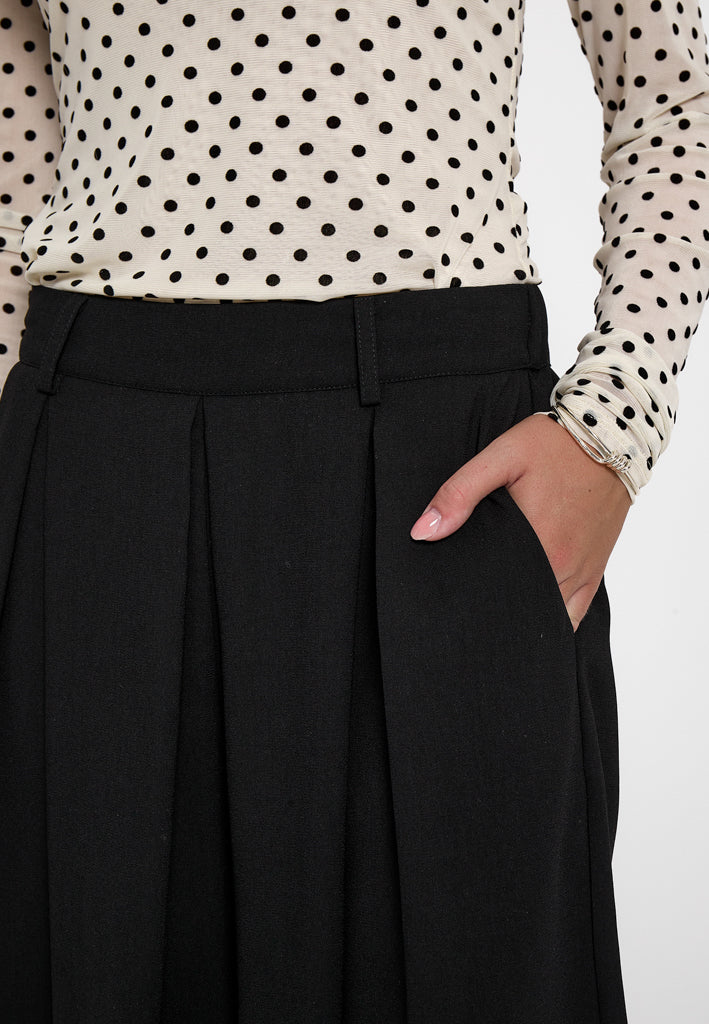 Peppercorn PCRosamund Skirtpant Skirt 9000 Black
