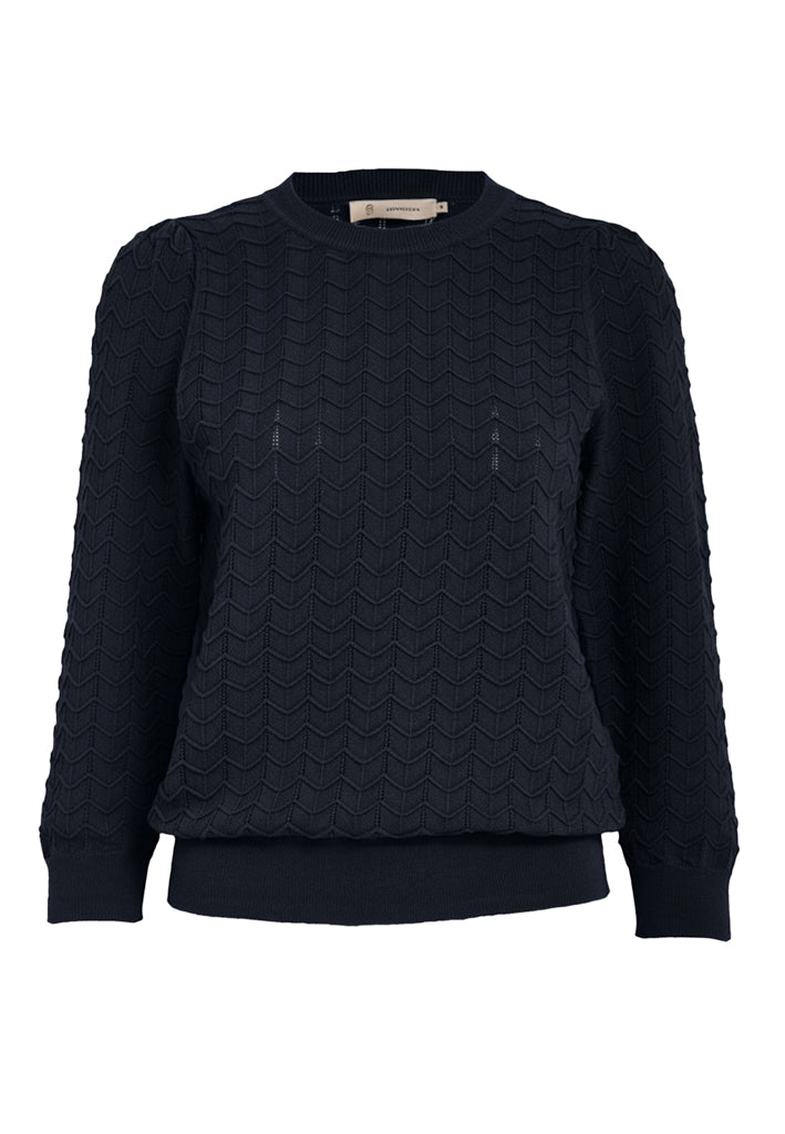 Peppercorn PCRosi 3/4 Sleeve Pullover Pullover 5270 Black Iris