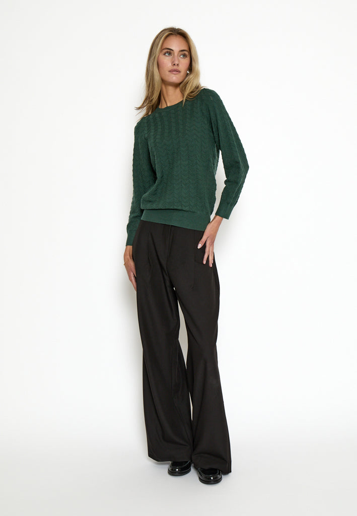 Peppercorn PCRosy 3/4 Sleeve Pullover Pullover 2114 Ocean Depths