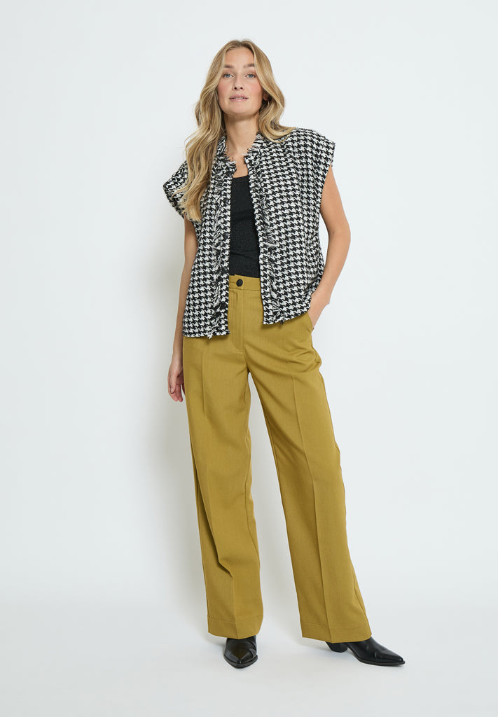 Peppercorn PCRuth Vest Vest 9000C Black Checked