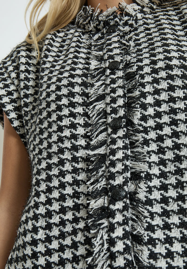 Peppercorn PCRuth Vest Vest 9000C Black Checked