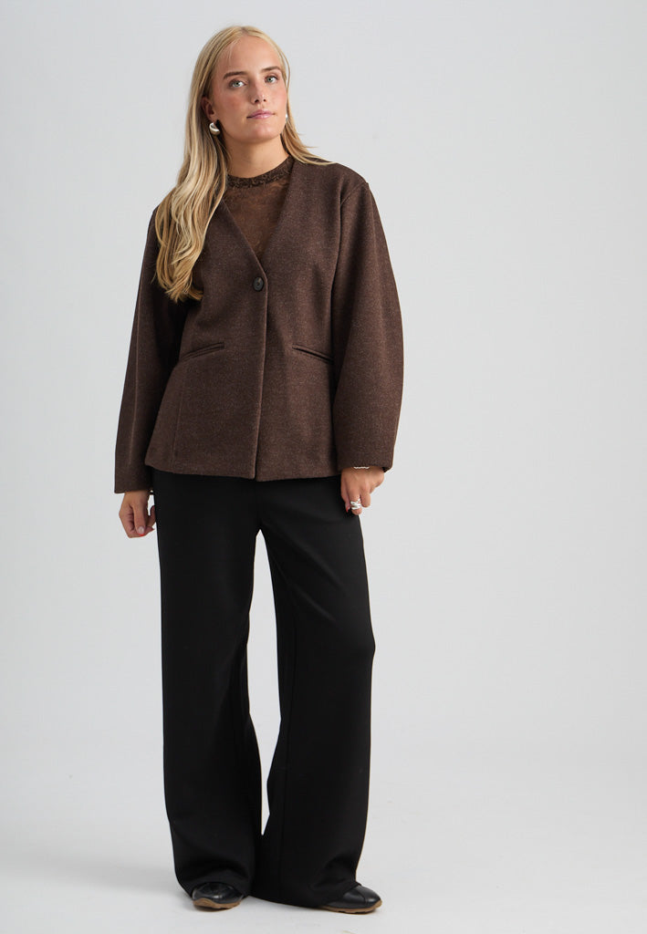 Peppercorn PCRuthania GRS Blazer Blazer 3960M Java Brown Melange
