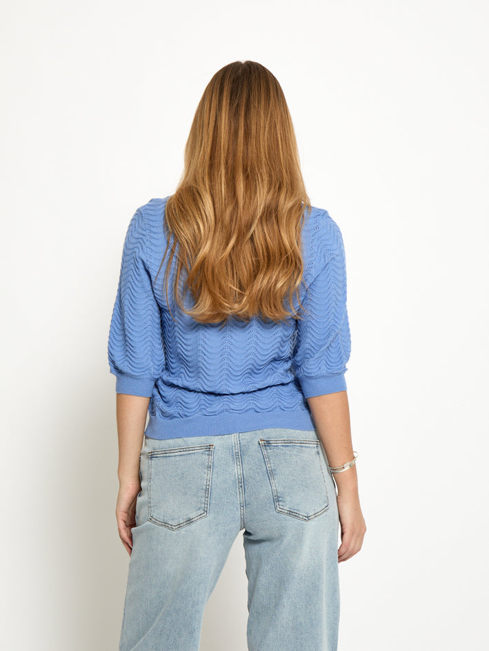 Peppercorn PCRuthia V-Neck Pullover Pullover 2016 CORNFLOWER BLUE