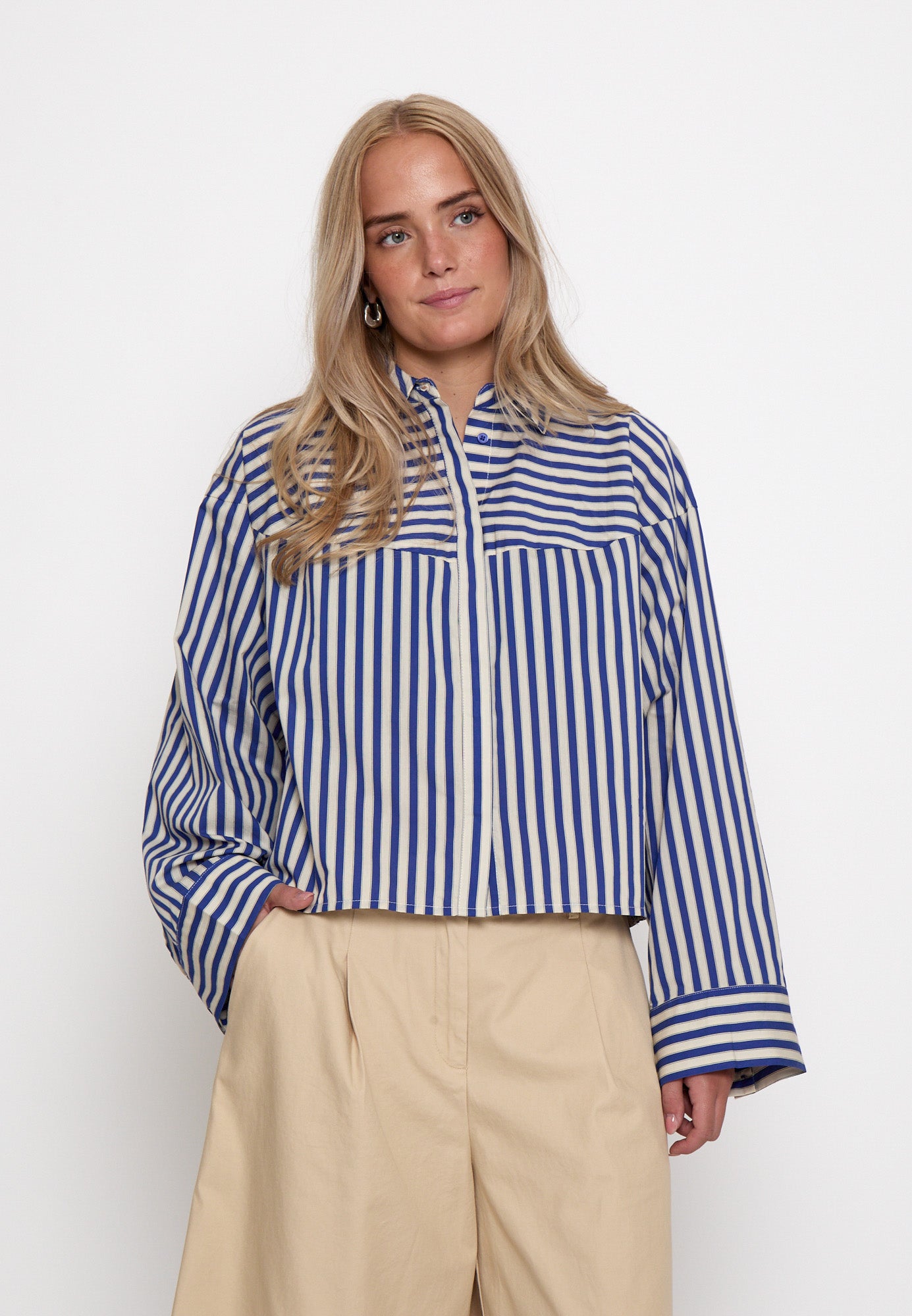 Peppercorn PCSadie Shirt Shirt 2197S Star Sapphire Blue St.