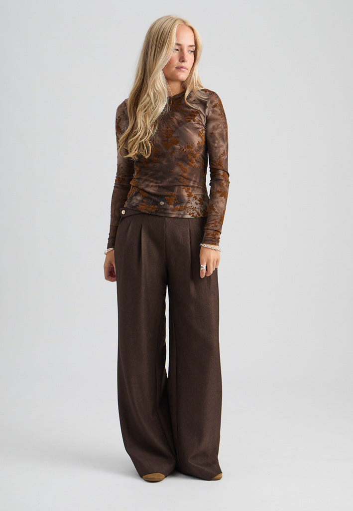 Peppercorn PCSafia Top Top 5050P Toffee Print