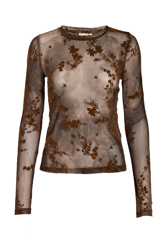 Peppercorn PCSafia Top Top 5050P Toffee Print
