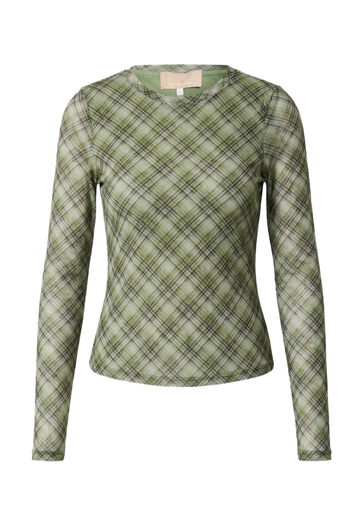 Peppercorn PCSafina Top Top 3064C Wild Lime Check