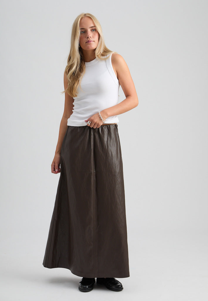 Peppercorn PCSage Skirt Skirt 3960 Java Brown