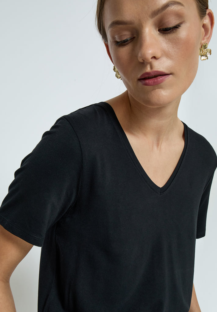 Peppercorn PCSamantha T-Shirt T-Shirt 9000 Black