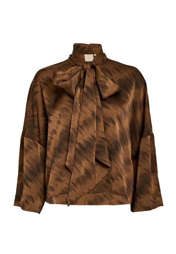 Peppercorn PCSamira Blouse Blouse 5050P Toffee Print