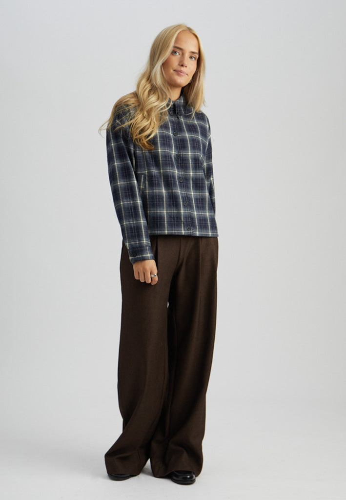 Peppercorn PCSanara Shirt Jacket Jacket 2994J Sky Captain Jacquard