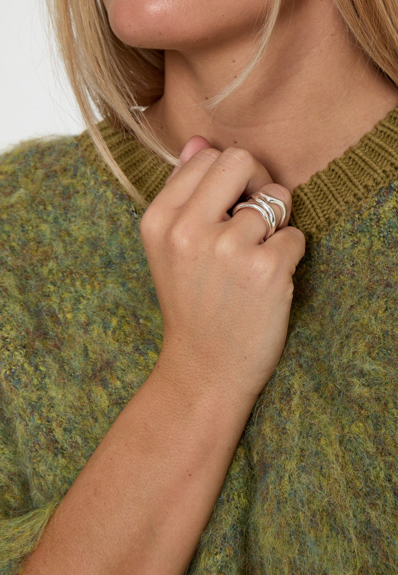 Peppercorn PCSerena Pullover Pullover 3075M Dried Tomato Mel.