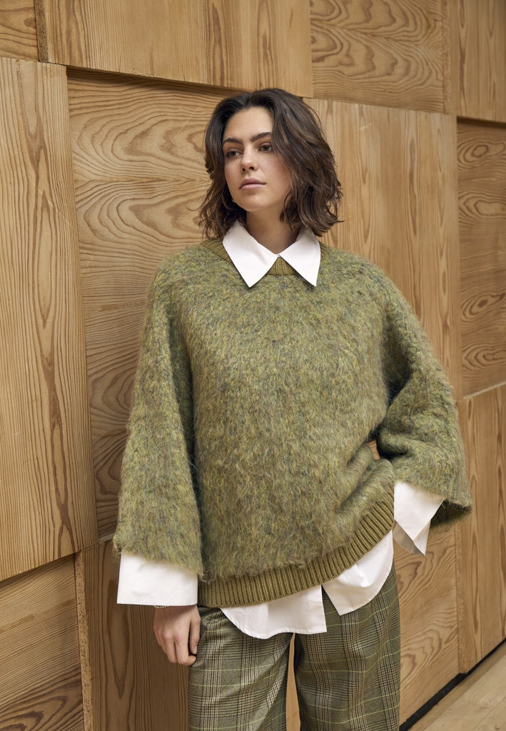 Peppercorn PCSerena Pullover Pullover 3075M Dried Tomato Mel.