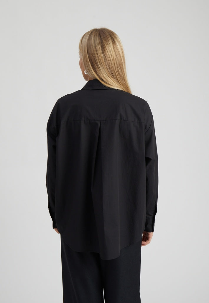 Peppercorn PCShalina Bow Shirt Shirt 9000 Black