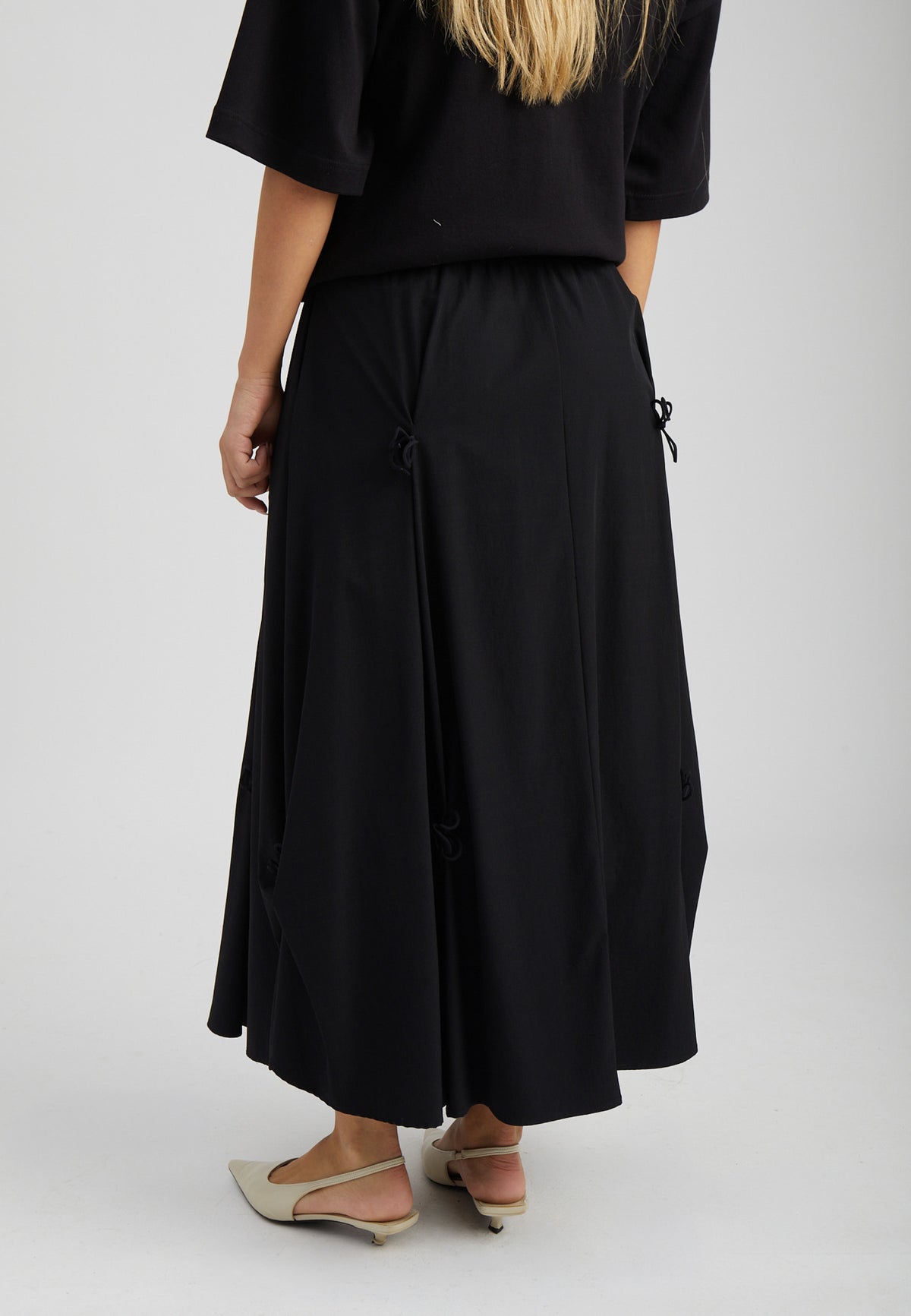 Peppercorn PCShalinah Bow Skirt Skirt 9000 Black