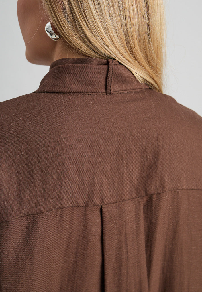 Peppercorn PCShandie Shirt Shirt 3960 Java Brown