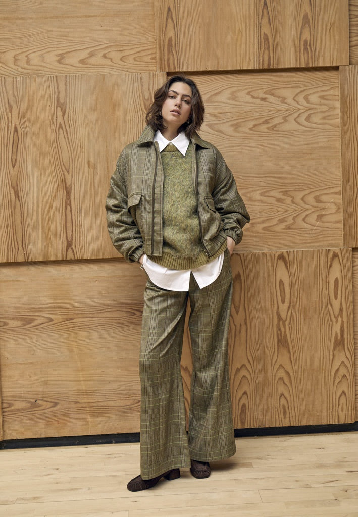 Peppercorn PCShanessa Jacket Jacket 3076C Plantation Green Check