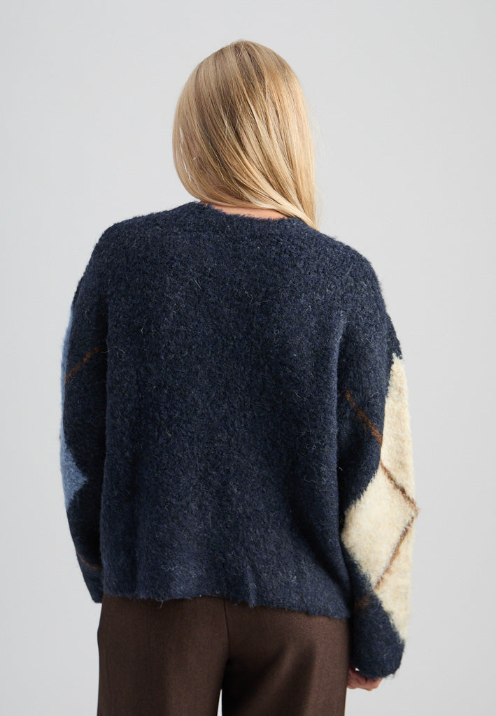 Peppercorn PCShania Pullover Pullover 2994J Sky Captain Jacquard