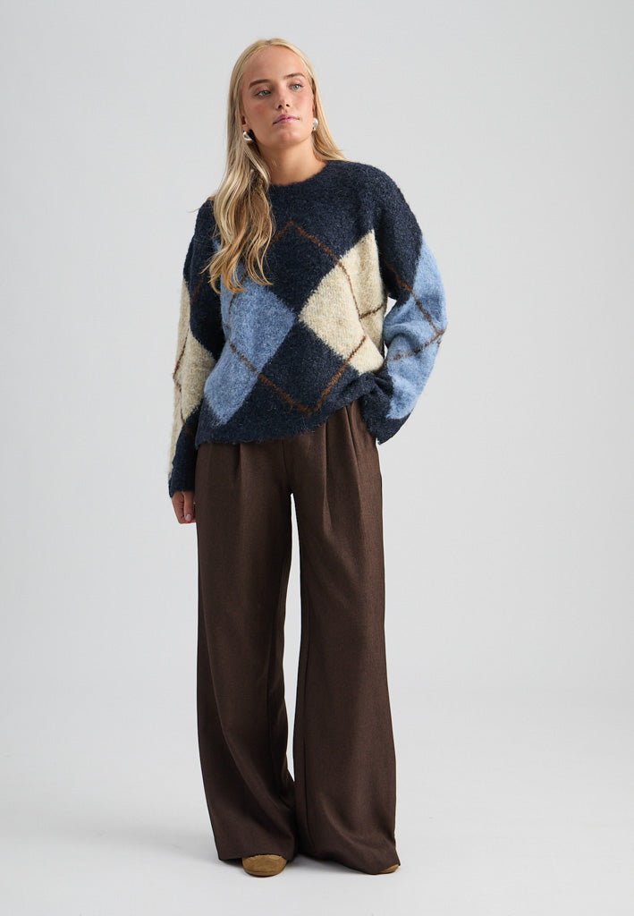 Peppercorn PCShania Pullover Pullover 2994J Sky Captain Jacquard