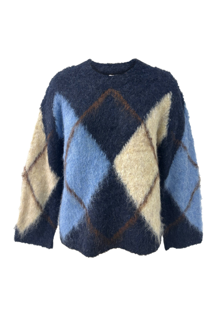 Peppercorn PCShania Pullover Pullover 2994J Sky Captain Jacquard