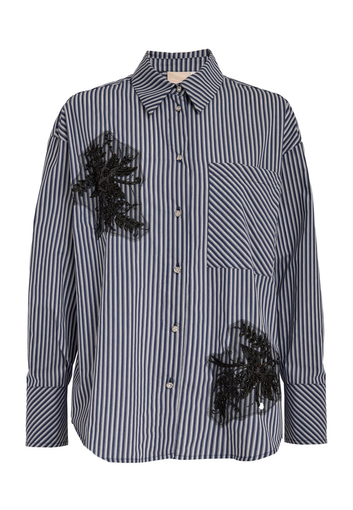 Peppercorn PCSierra Shirt Shirt 2197S Star Sapphire Blue St.