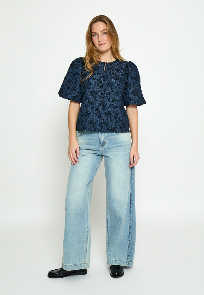 Peppercorn PCSigga Blouse Blouse 2994 Sky Captain