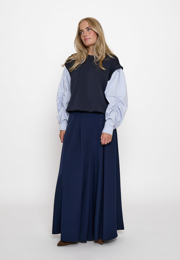 Peppercorn PCSilia Skirt Pant Pant 2994 Sky Captain