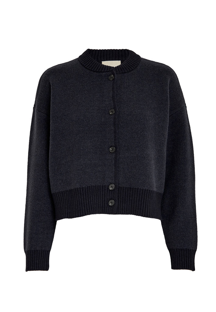 Peppercorn PCSindy Knit Bomber Cardigans 2994 Sky Captain