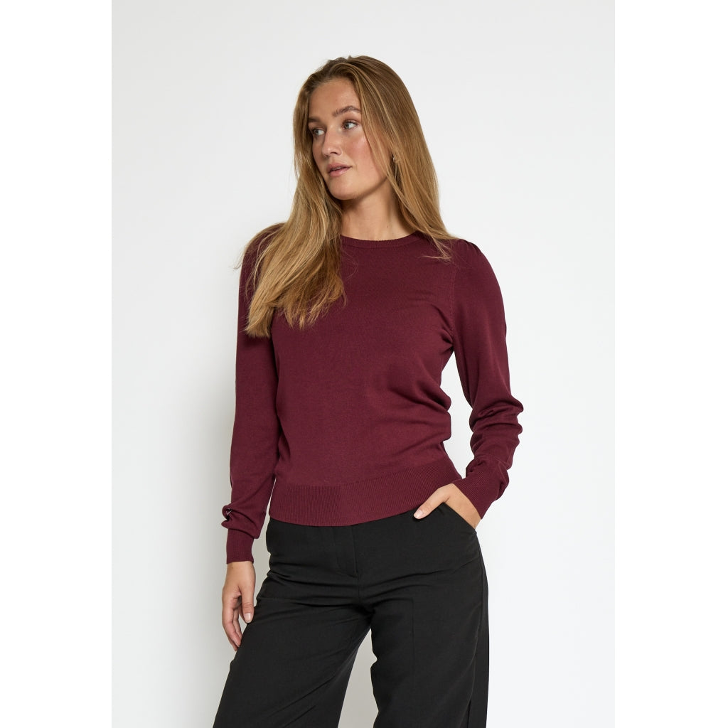 Peppercorn PCTana Knit Pullover Pullover 0905 Tawny Port