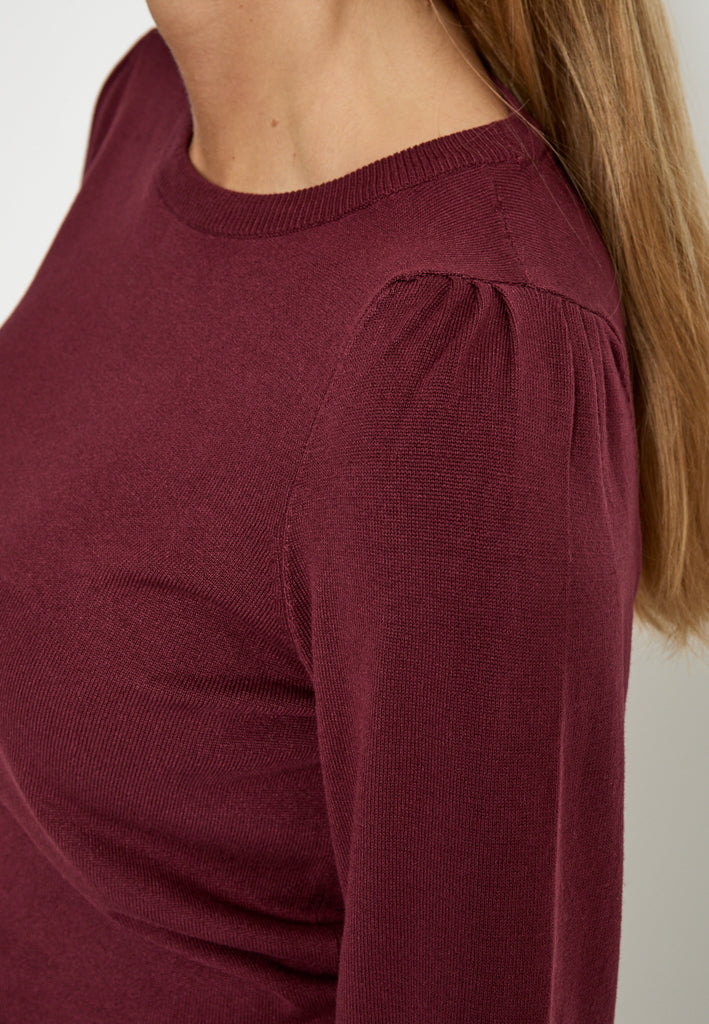 Peppercorn PCTana Knit Pullover Pullover 0905 Tawny Port