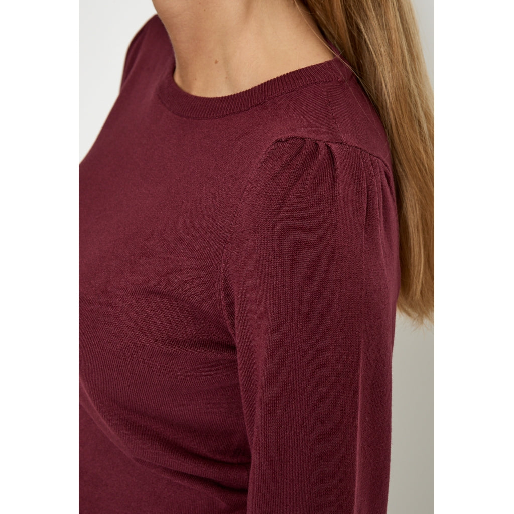 Peppercorn PCTana Knit Pullover Pullover 0905 Tawny Port