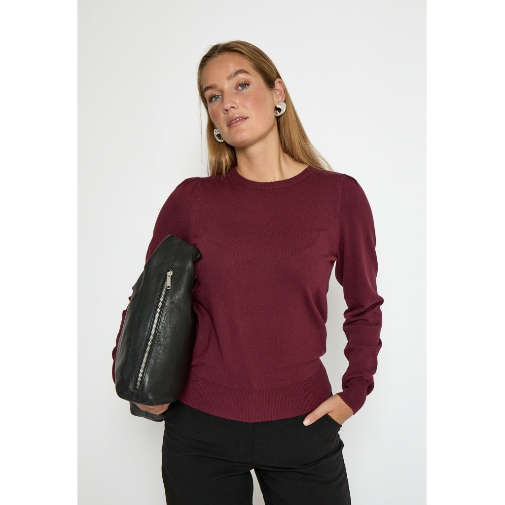 Peppercorn PCTana Knit Pullover Pullover 0905 Tawny Port