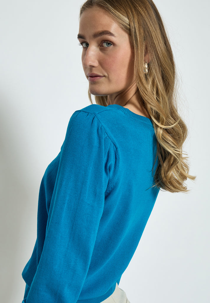 Peppercorn PCTana Knit Pullover Pullover 1009 Hawaiian Surf Blue