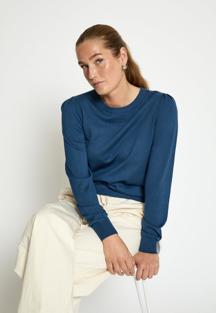 Peppercorn PCTana Knit Pullover Pullover 1037 Ensign Blue