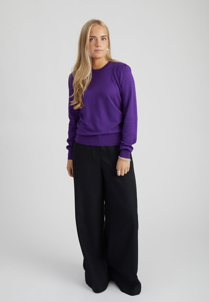 Peppercorn PCTana Knit Pullover Pullover 1632 Imperial Purple