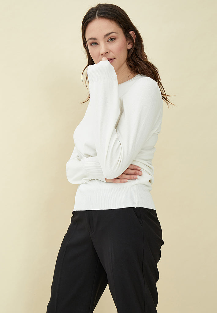 Peppercorn PCTana Knit Pullover Pullover 235 Cloud Dancer