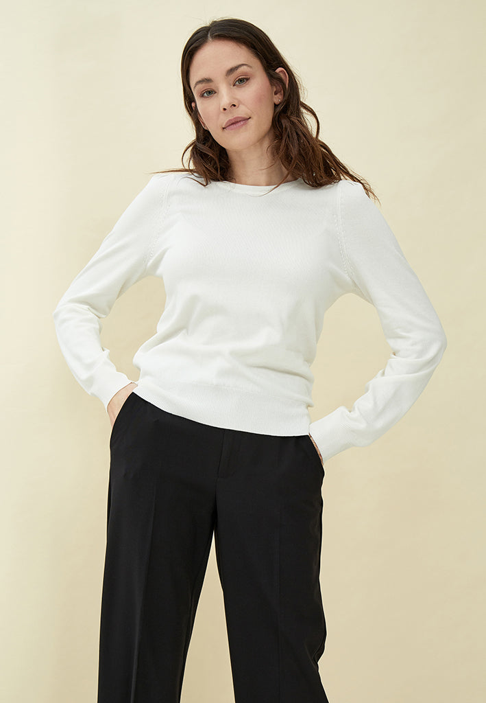 Peppercorn PCTana Knit Pullover Pullover 235 Cloud Dancer