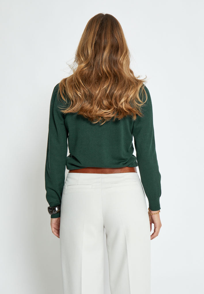 Peppercorn PCTana Knit Pullover Pullover 4112 Jungle Green