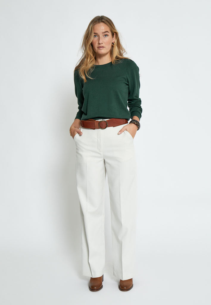 Peppercorn PCTana Knit Pullover Pullover 4112 Jungle Green