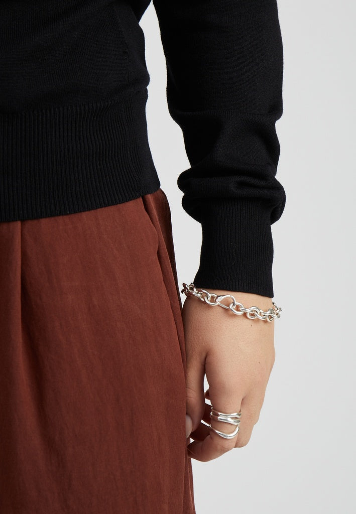Peppercorn PCTana Knit Pullover Pullover 9000 Black