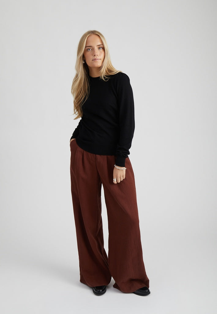 Peppercorn PCTana Knit Pullover Pullover 9000 Black