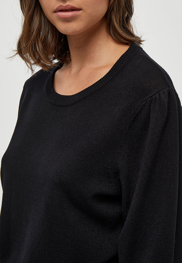 Peppercorn PCTana Knit Pullover Pullover 9000 Black