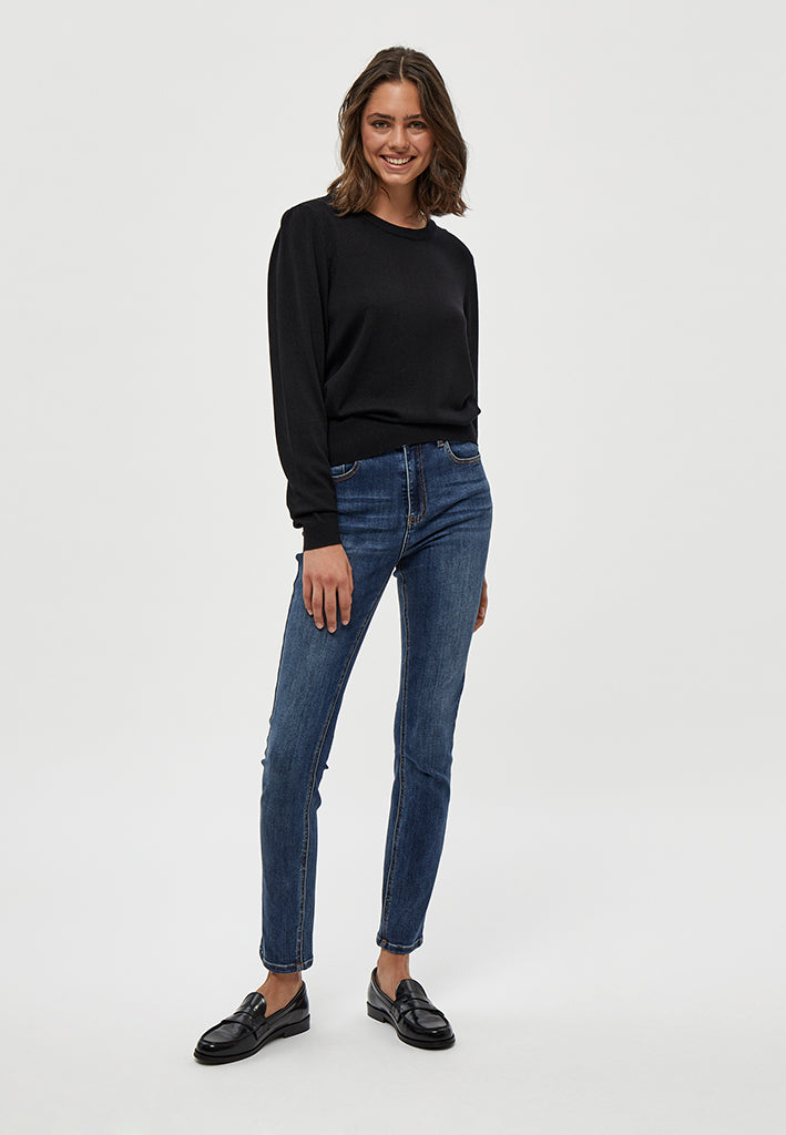 Peppercorn PCTana Knit Pullover Pullover 9000 Black