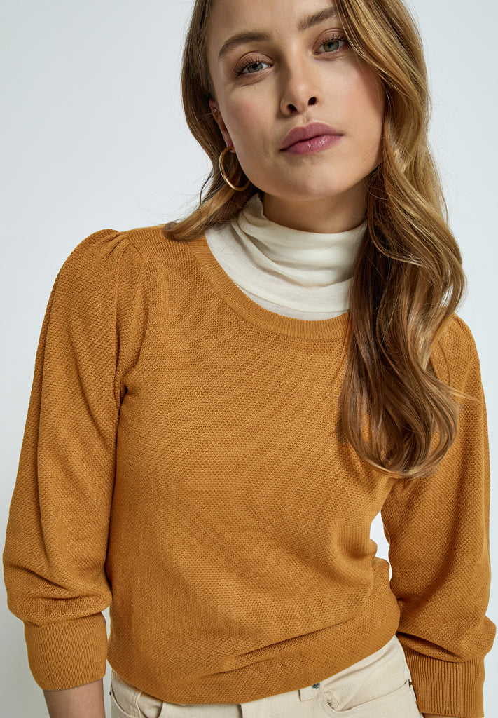 Peppercorn PCTana Knit Pullover Pullover 5019 Bone Brown