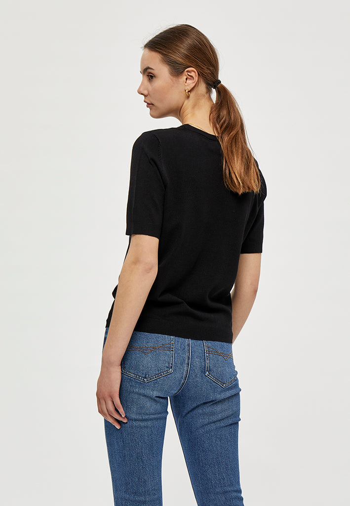 Peppercorn PCTana Knit Pullover Pullover 9000 Black